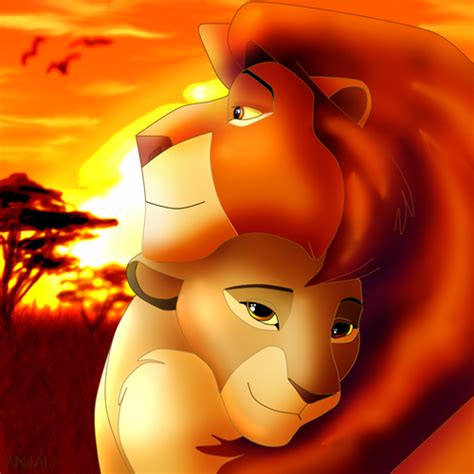 Mufasa and Sarabi - Mufasa & Sarabi Fan Art (24376964) - Fanpop