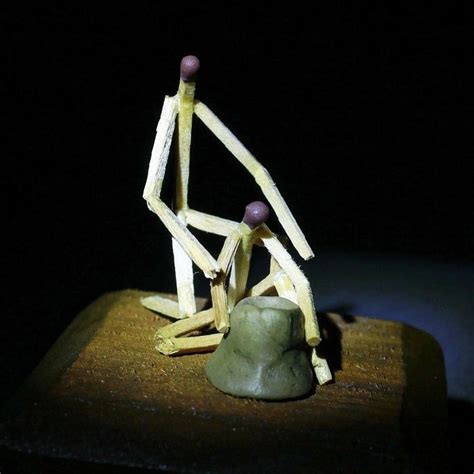 Pin on Matchstick Creative Art