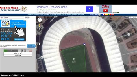 Tutorial Google Maps Area Calculator - YouTube
