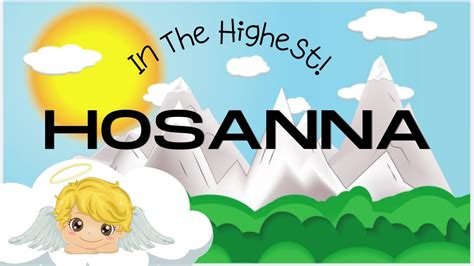 Hosanna In The Highest | Easter | Palm Sunday | Sunday Sunday | Bible Songs For Kids | Sing ...