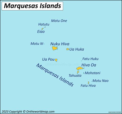 Marquesas Islands Map | French Polynesia | Detailed Maps of Marquesas Islands