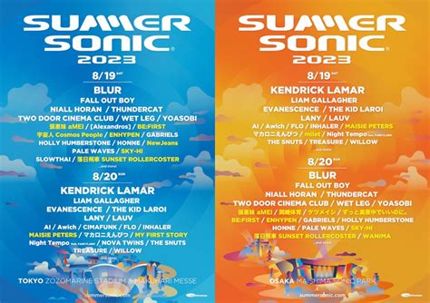 "SUMMER SONIC 2023"、第3弾アーティストでWANIMA、岡崎体育、ずっと真夜中でいいのに。、milet、Maisie Petersら発表。ずとまよは"SONICMANIA"にも出演