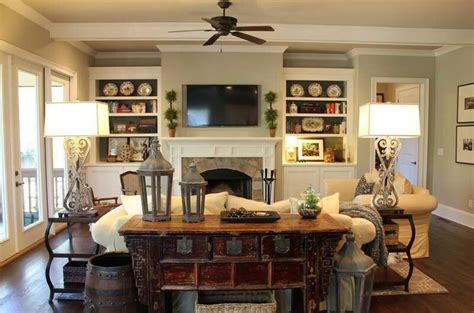 Colors & built-ins Western Living Room Ideas, Family Living Room Decor, Cozy Family Rooms ...