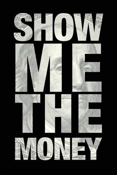 Show Me the Money Print Inspirational Quote Office Art Home - Etsy