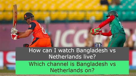 Bangladesh vs Netherlands World Cup 2023