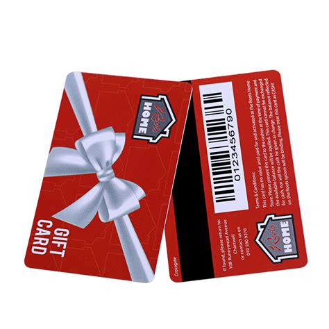 Glossy Finish Plastic Gift Card With UV Barcode-Card Supplier Smart One