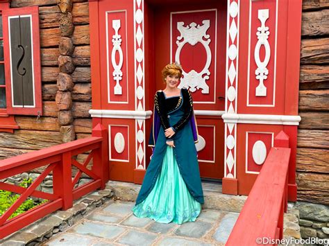 PICS! You Can Meet Anna and Elsa at a Distance in EPCOT - Disney by Mark