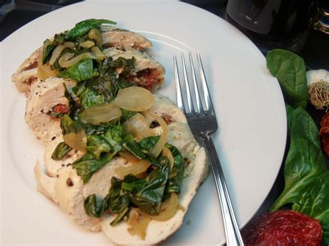 Chicken Spinach Roulade - Cindy's Recipes and Writings