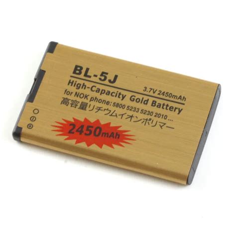 BL 5J BL 5J BL5J Battery For Nokia 5800 Nuron 5230 5233 C3 5228 X6 X9 N900 5800XM 5800i 5800W ...