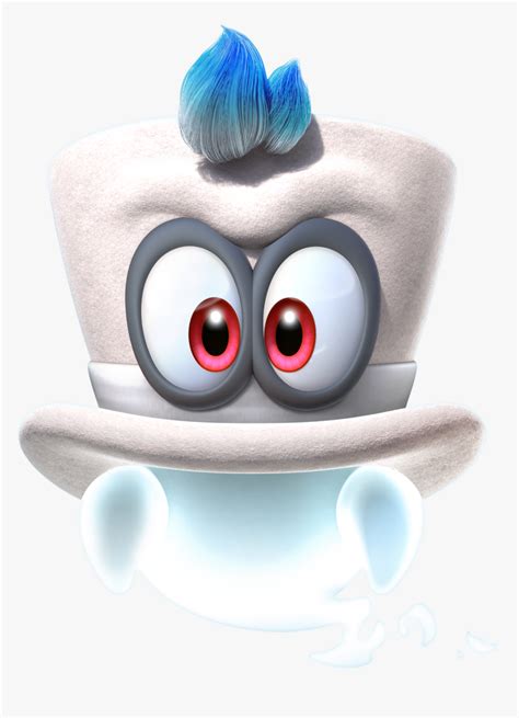 Super Mario Odyssey Cappy, HD Png Download - kindpng