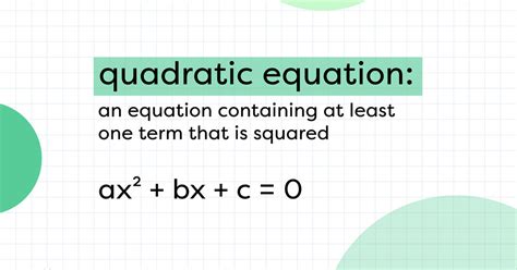 What Is The Meaning Of A Quadratic Equation - Tessshebaylo