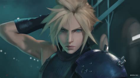 Cloud Strife (Final Fantasy VII remake) by Murashi-Art on DeviantArt