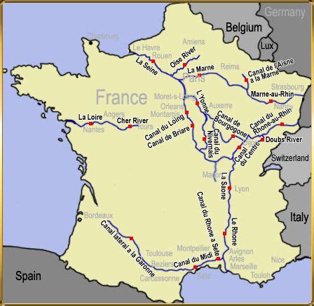 Maps of France with Rivers | marne river marne river river northeastern ...