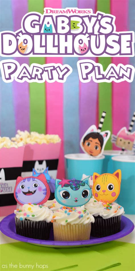 Plan Your Own Gabby's Dollhouse Party - As The Bunny Hops®