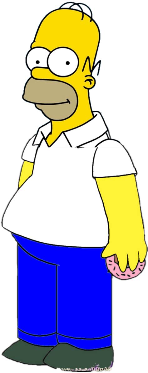 Homer Simpson Animated Series Yellow Humor PNG | PNG All