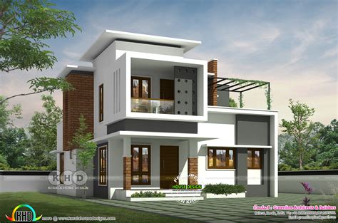 1800 sq-ft 3 bedroom modern house plan - Kerala Home Design and Floor ...