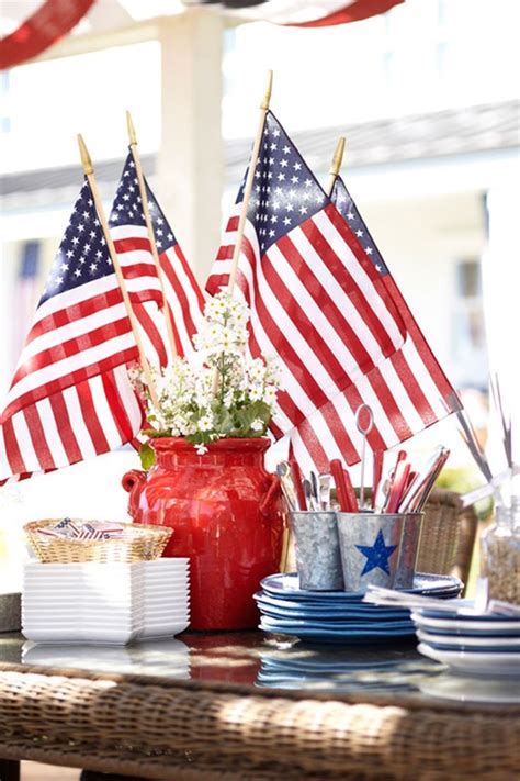 Incredible Independence Day Table Decorations