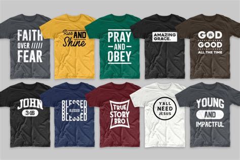 Christian t-shirt designs bundle, 219 Trendy religion t shirt design ...