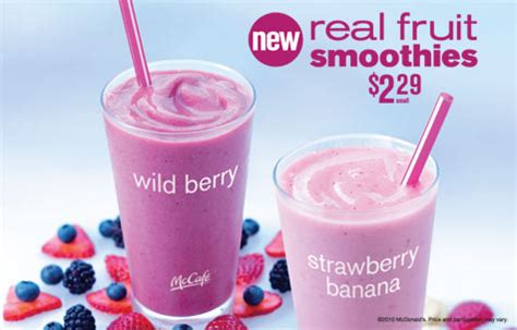 McDonald's REAL Fruit Smoothies... — Coupon Pro