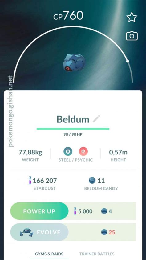 Beldum - Pokemon Go