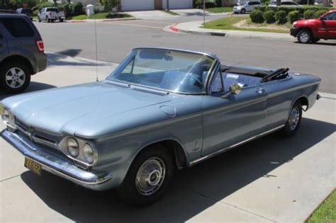 Find used 1962 Chevy Corvair Monza Convertible Cabrio in Laguna Niguel, California, United ...