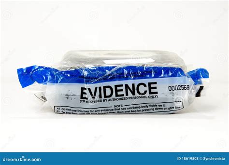 Police Evidence Bag Stock Photos - Image: 18619803