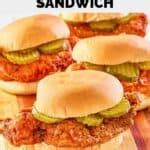 Wingstop Buffalo Chicken Sandwich - CopyKat Recipes