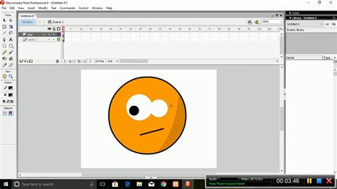 Macromedia Flash 8 || Basic 2D Animation Smiley Creation | RamananRpn - YouTube