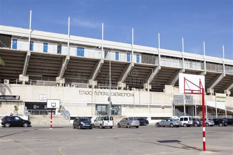 Stadium Cartagonova in Cartagena, Province of Murcia, Spain Editorial ...