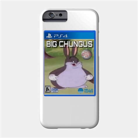 Big Chungus Video Game - Big Chungus Meme - Phone Case | TeePublic