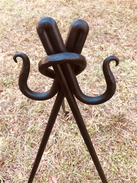 Fire Tripod Cooking Tripod Cast Iron Pot Hanger Campfire | Etsy