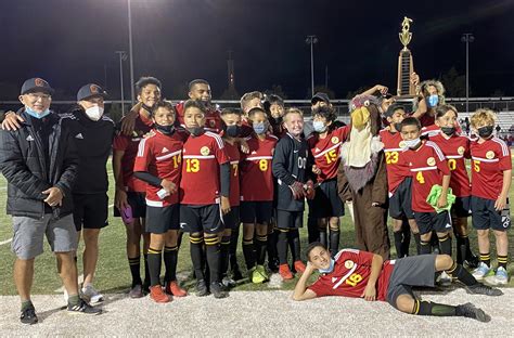 Canyon Middle School Boys Soccer Team — CASTRO VALLEY FORUM