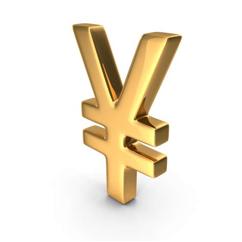 Gold Japanese Yen Symbol PNG Images & PSDs for Download | PixelSquid ...