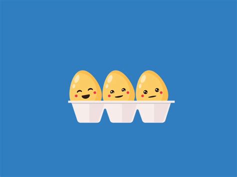 Eggs | Cute gif, Motion design animation, Cartoon background