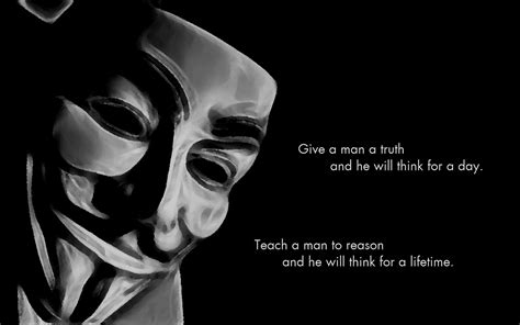 V For Vendetta, Quote Wallpapers HD / Desktop and Mobile Backgrounds