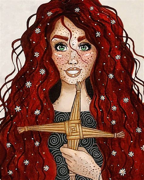 Brigid - Pagan Goddess and Saint | Pagan goddess, Celtic gods, Brigid