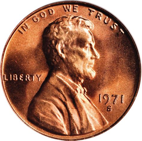 Value of 1971-S Lincoln Cents | We Appraise Modern Coins