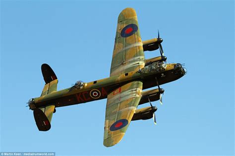 Lancaster bomber which blasted Nazis brought back to life | Daily Mail ...