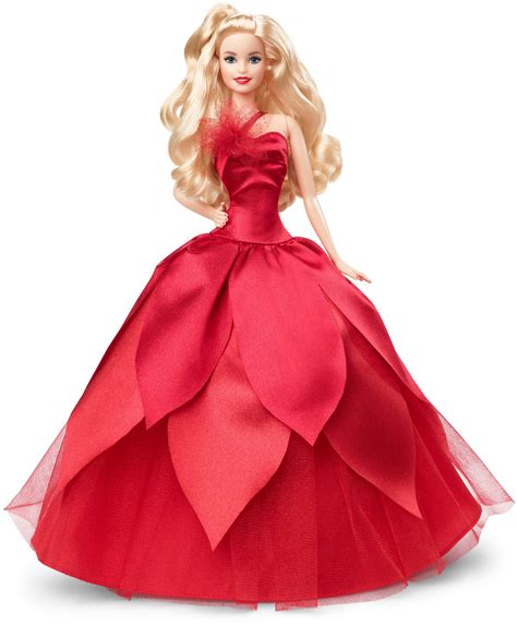 Best Buy: Barbie Signature 2022 Holiday Collectible Blonde Doll HBY03