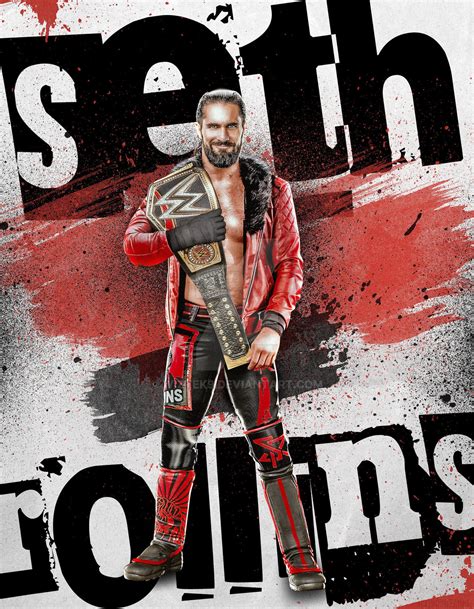 Seth Rollins by WiztEk9 on DeviantArt