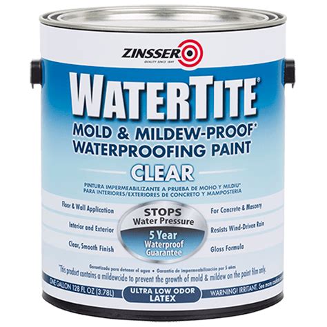 WATERTITE® Clear Waterproofing Paint