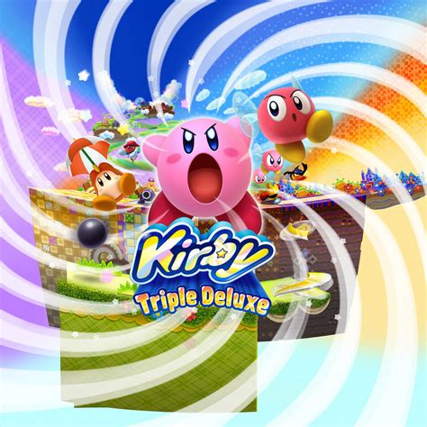 Kirby Triple Deluxe art