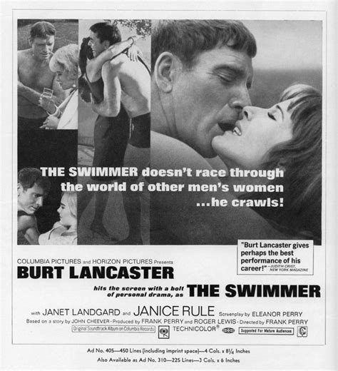 THE SWIMMER (1968) Blu-ray / DVD Combo | Grindhouse Releasing