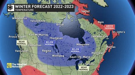 Weather Network Releases 2022-2023 Winter Season Forecast