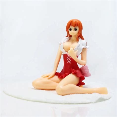 Anime One Piece Action Figure Nami Sitting Posture Model Dolls Decoration Pvc Collection ...