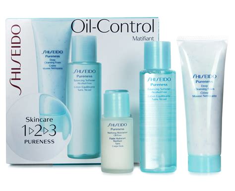 Shiseido 3-Piece Pureness Oil Control Skincare Set | eBay