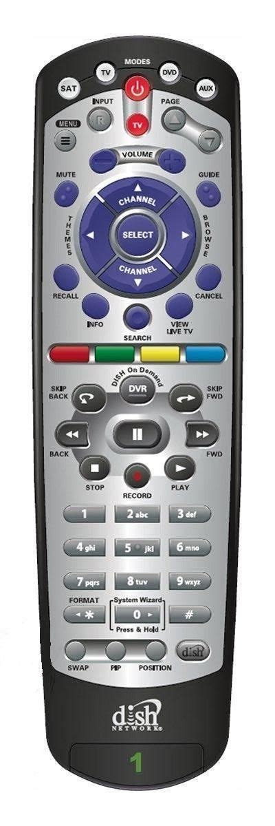 Dish Network Echostar 20.0 IR Remote Control #1 ON DEMAND 155681 satellite DVR For Sale - Item ...