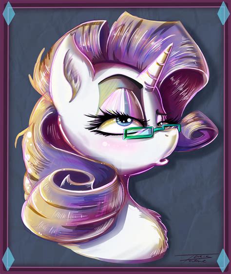 Rarity Portrait by Pimander1446 on DeviantArt