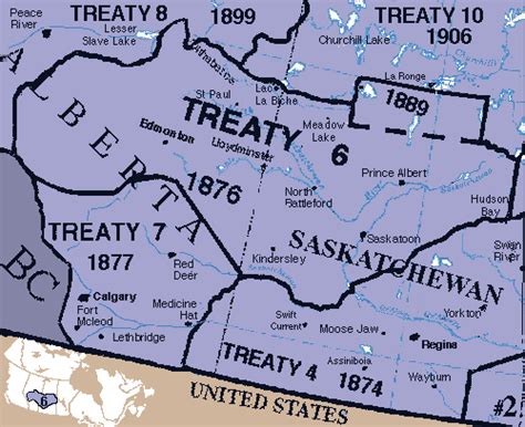 Canadian First Nations -- Treaty 6, 1876