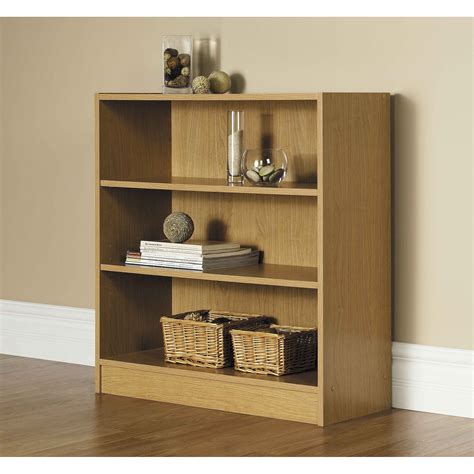 Furniture Bookcases Adjustable Wood Bookcase Storage Book Shelving Bookshelf 4 Shelf Furniture ...